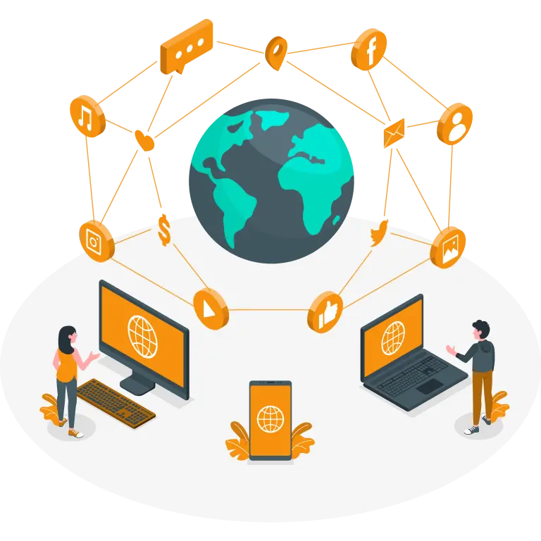 全球数据中心网络展示